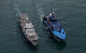 Sinergi Jaga Kedaulatan Maritim Indonesia, Bea Cukai Gelar Operasi Gabungan Bersama Lantamal IV Tanjungpinang