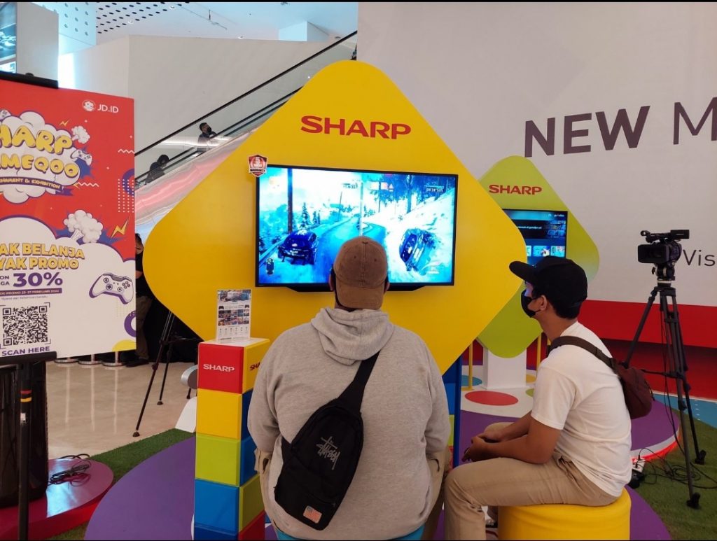 Sharp Indonesia Hadirkan Kompetisi Game dan Pameran Produk di Jakarta