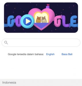 Meriahkan Hari Valentine 2022, Ada Mini Game di Google Doodle