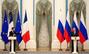 Redakan Konflik Rusia dan Ukraina, Macron Telepon Putin
