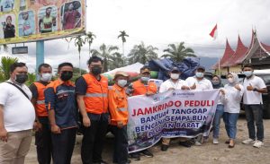 PT Jamkrindo Kembali Berikan Bantuan untuk Korban Gembar Sumbar
