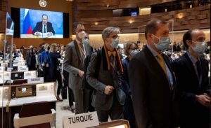 Saat Menlu Rusia Pidato di PBB, Ratusan Diplomat Walk Out
