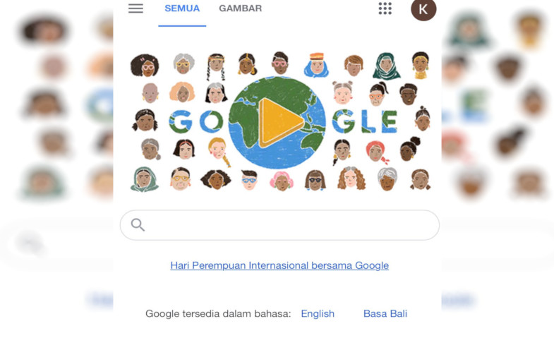 Google Doodle Rayakan Hari Perempuan Sedunia 2022