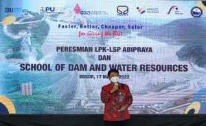 Brantas Abipraya Resmikan Sekolah Spesialis Bendungan