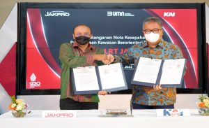 KAI Gandeng Jakpro Bangun Kawasan TOD di 4 Stasiun LRT Jabodebek