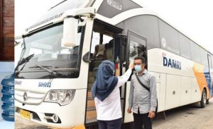 Damri Siapkan 105 Bus untuk Mudik Gratis Lebaran 2022