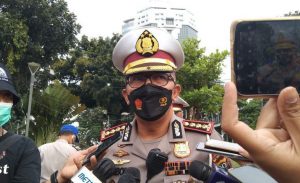 Ada Demo Mahasiswa, Polisi Tutup Jalan Menuju Istana Negara