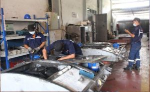 KAI Balai Yasa Surabaya Gubeng Percepat Perbaikan Kereta Api