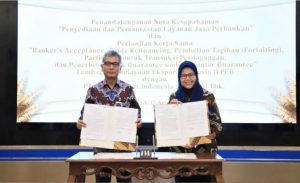 Dorong UKM Tembus Ekspor, BRI Kerjasama LPEI