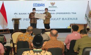 Kerjasama dengan Bank Rakyat Indonesia, BAZNAS Resmikan UPZ BRI