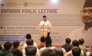 Menag Ingatkan Kader PMII Tantangan Indonesia Mendatang