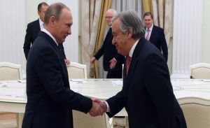 Sekjen PBB Mulai Lawatan ke Moskow