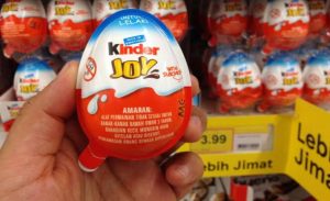 BPOM Kembali Izinkan Cokelat Kinder Joy Beredar di Pasaran