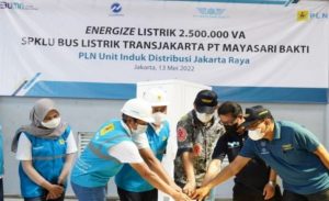 PLN Pasok Listrik 2,5 Juta VA untuk SPKLU Transjakarta