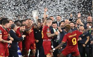 Menang Tipis, AS Roma Juara Liga Conference