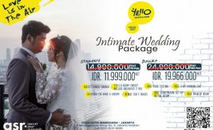 YELLO Manggarai Jakarta Menghadirkan Paket Pernikahan on Budget – “LOVE IS IN THE AIR”