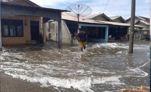 512 Jiwa Warga Aceh Barat Terdampak Banjir Rob