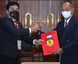 Hadiri Rakernas PB Forki, Hadi Tjahjanto Apresiasi Karateka Nasional dan Lantik 17 Pengprov PB Forki