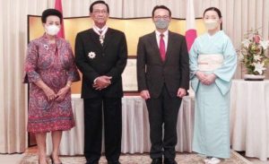Pemerintah Jepang Anugerahi Bintang Jasa kepada Sri Sultan Hamengku Buwono X