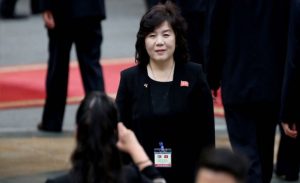 Choe Son-hui, Jabat Menlu Korea Utara
