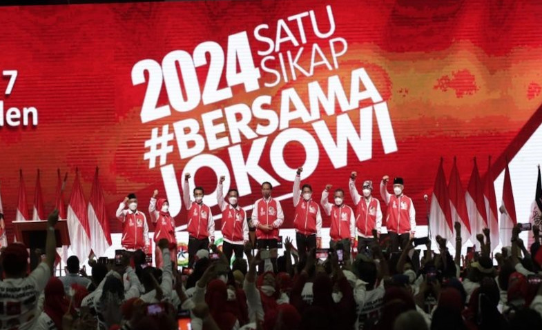 Jokowi Minta Relawan Tidak Grusa Grusu Urusan Pilpres