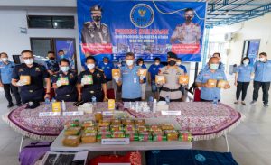Bea Cukai dan BNNP Sumatera Utara Gagalkan Peredaran 35.000 Gram Sabu