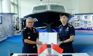 Bea Cukai dan Singapore Police Coast Guard Tanda Tangani SOP Patroli Perbatasan Terkoordinasi