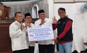 OK OCE Bantu Pengembangan Ekonomi Umat Berbasis Masjid di Jakarta