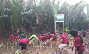 KSK Insurance Indonesia Menanam 300 Bibit Mangrove Berkolaborasi dengan Komunitas Mangrove Jakarta