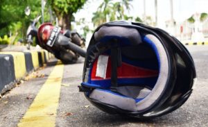 Kecelakaan Sesama Motor di Sawah Besar Jakarta