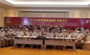 Ini Alasan Kakanwil BPN Pakai Baret dan Tongkat Komando