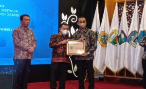 Proyek Instalasi Pengolahan Air Limbah Jambi Karya Abipraya Raih Penghargaan Zero Accident