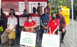 Kelompok Difabel Gianyar Bali Dapat Bantuan Modal Usaha Dari BAZNAS