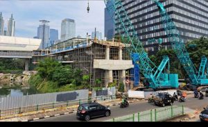 Pemprov Lakukan Pembangunan JPM yang Hubungkan Stasiun LRT dan Jalan Sudirman