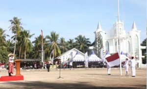 Mendagri Pimpin Upacara HUT ke-77 Kemerdekaan RI dari Pulau Rote
