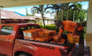 Kemensos Kirim Paket Makanan untuk Korban Bencana di Sorong