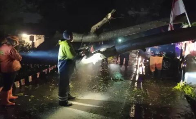 BPBD: Ada 25 Bencana Melanda Kota Bogor dalam Semalam
