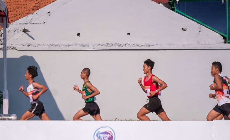 FRISIAN FLAG®️ Menjadi Susu Resmi Kejuaraan Nasional Atletik di Semarang