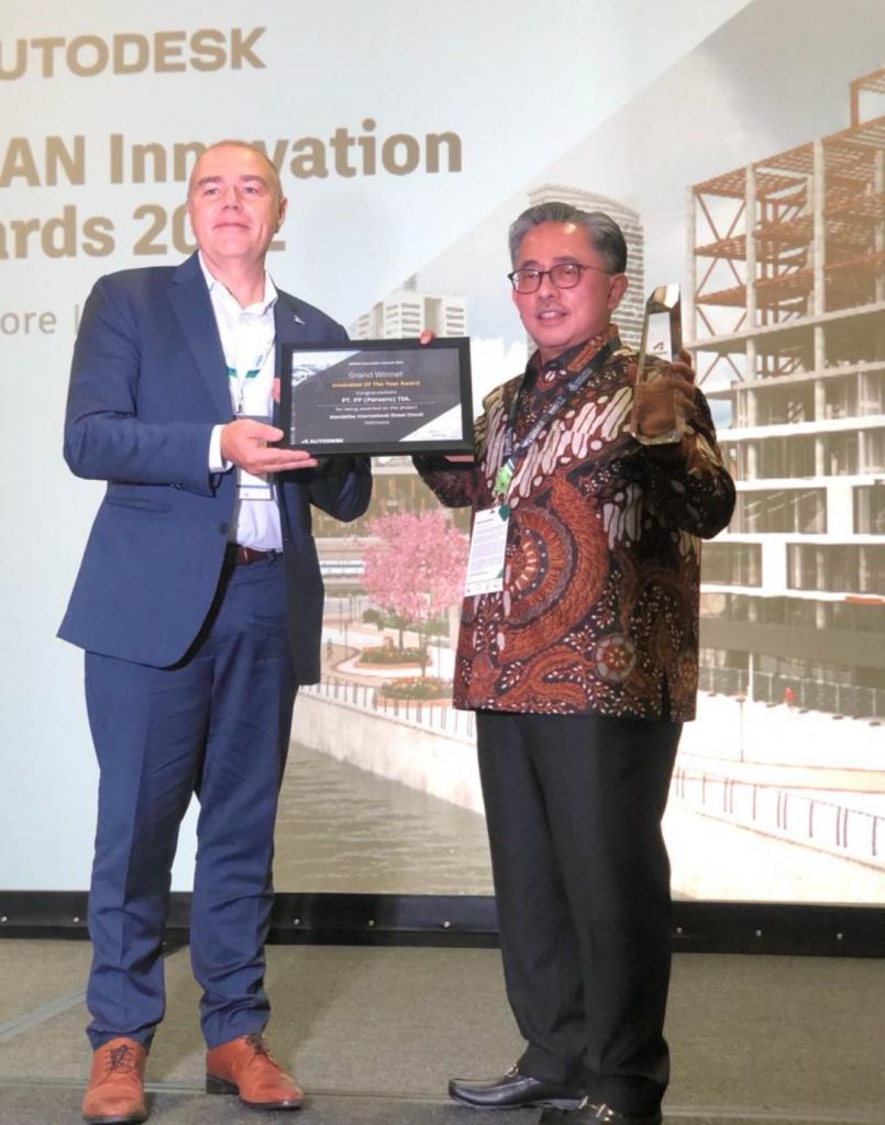 PTPP  Meraih Penghargaan Innovator of The Year di ajang ASEAN Innovation Awards 2022.