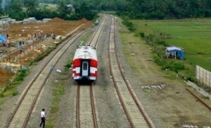 Kereta Api Makassar- Parepare Mulai Diuji Coba