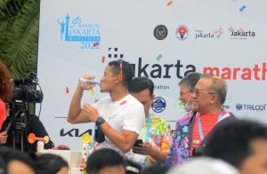 Le Minerale Penuhi Asupan Mineral Essensial di Jakarta Marathon 2022