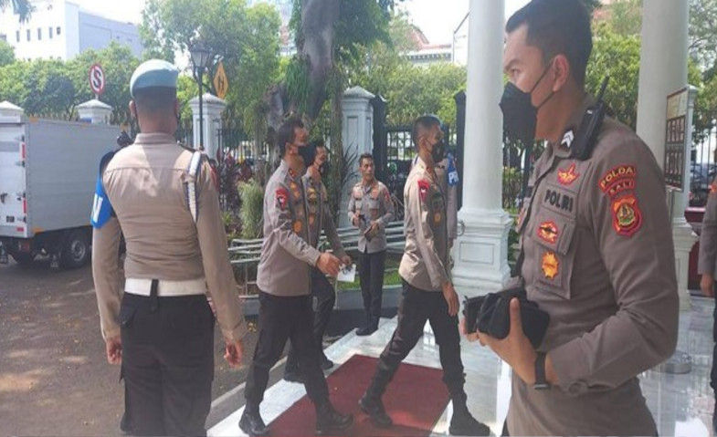 Begini Suasana Kapolda-Kapolres di Istana Tanpa Tongkat Komando dan Ajudan