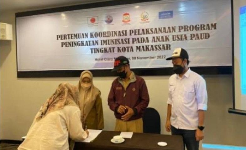Dinkes Makassar Optimalkan Capaian Imunisasi Anak, Sasar 10 PAUD