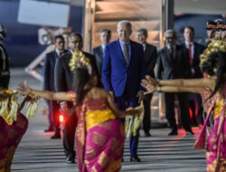 Tiba di Bali, Joe Biden Terpukau Disambut Tari Pendet