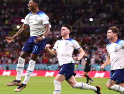 Inggris Melaju ke 16 Besar Usai Lumat Wales, 3-0