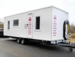 Kota Hamburg Bakal Tampung Pengungsi Ukraina dengan Rumah Trailer Bergambar