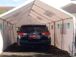 Tenda Pengungsi Korban Gempa Cianjur Dipakai Parkir Mobil Pejabat
