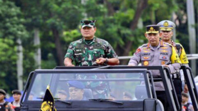 Apel Gelar Pasukan, Polri-TNI Siap Berikan Rasa Aman Rayakan Nataru