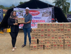 Peduli Gempa Cianjur, Kokola Group Hadir Salurkan Bantuan