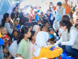 Srikandi BRI Salurkan Bantuan Gempa Cianjur
